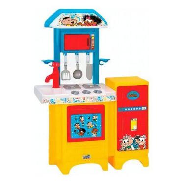 Imagem de Cozinha Brinquedo Turma Da Mônica Acessórios Infantil - Magic Toys, Am