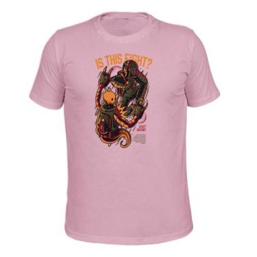 Imagem de Camiseta Plus Size T-Shirt Malha 30.1 Is The Figth - Surprass, Rosa, G