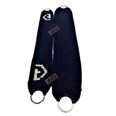 Imagem de PAR Barrigueiras Tapada argolas aço Inox CAVALO CRIOULO - SELARIA SERR