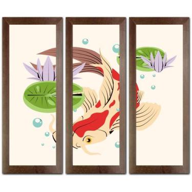 Imagem de Kit 3 Quadros Decorativos Restaurante, Sala De Jantar, Cafeteria, Lanc