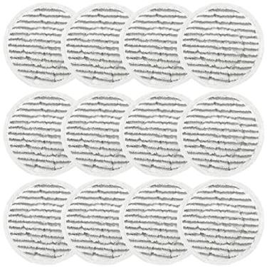Imagem de Pacote com 12 almofadas de esfregão a vapor de substituição S7001 para Shark S7001 S8201 S7000AMZ S8001 S7000 S7001TGT S7005 S7020 Series Pastilhas de esfregão a vapor, almofadas de esfregão a vapor e