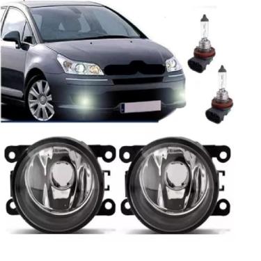 Imagem de Par Farol De Milha C4 2009 2010 2011 2012 2013 + Lâmpada