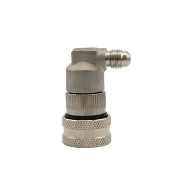 Imagem de Fabricação caseira de cerveja Stainless Steel Ball Lock Connectors Homebrew Beer Cornelius Corny Keg Coupler Quick Disconnect Gas/Liquid 1/4" MFL Barb Acessórios para vinho(Liquid Thread)