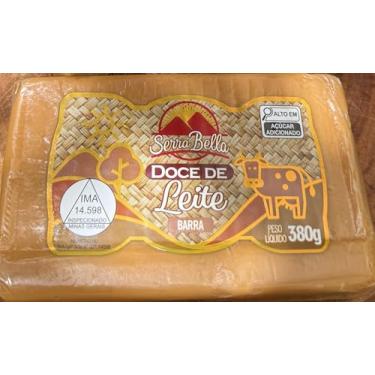 Imagem de Doce em Barra Serra Bella 380g – Escolha Entre Cocada, Casadinho, Leite, Pingo de Leite c/Amendoim ou Abóbora com Coco – Sabor e Tradição Mineira em Cada Mordida (Doce de Leite)