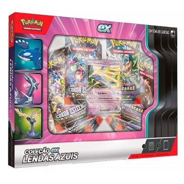 Imagem de Box Pokémon Lendas Azuis Xerneas com 49 Cartas 10152 35266 XER - Copag