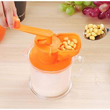 Imagem de WOIWO 1 máquina manual multifuncional de leite de soja faça você mesmo, máquina de suco de leite de soja para agitar manualmente, máquina de leite de soja