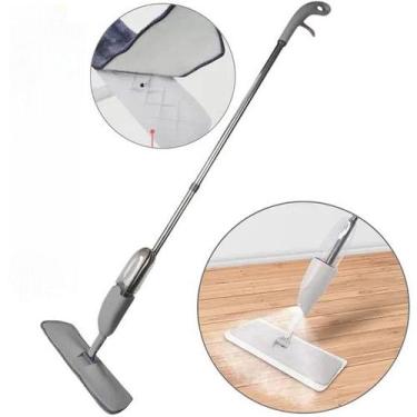 Imagem de Mop Spray Rodo Mágico Flat Esfregão Com Reservatório Sortido - CLEAN T