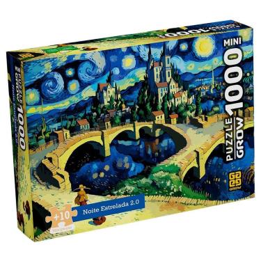 Imagem de Puzzle 1000 Peças Mini Noite Estrelada 2.0 - Grow