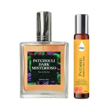 Imagem de Perfume Patchouli Misterioso Feminino 50Ml + Óleo Essencial - Essência