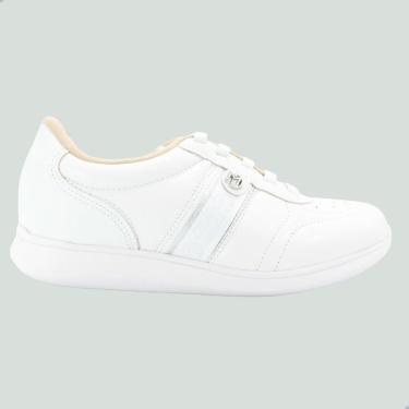 Imagem de Tênis Casual Modare Branco/Prata