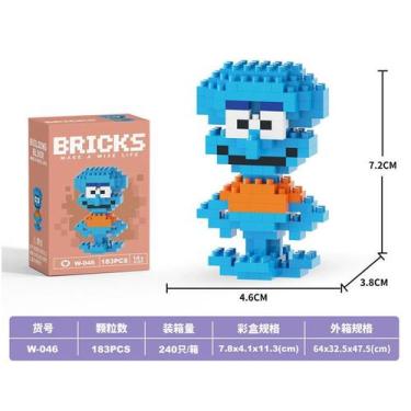 Imagem de Compatível Com Estatuetas De Desenhos Animados , Blocos De Construção 