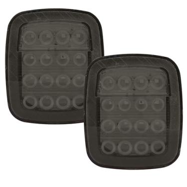 Imagem de Ygmylandbb Substituição de luz traseira de LED, luzes de freio universais, 16 LEDs, trailer, luz de LED, parada, seta, luz de freio, adequada para caminhões e reboques off-road, 1 par