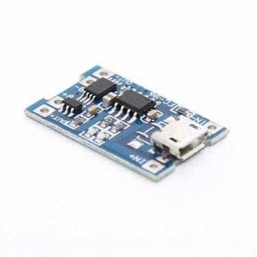 Imagem de Mini Carregador De Bateria De Litio Lithium 1000Ma Tp4056 - Mj, Verde,