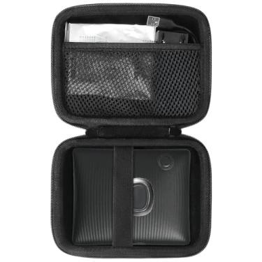 Imagem de khanka Para Impressora De Smartphone Fujifilm Instax Square Link, Capa Rígida Viagem, Somente (Preta)