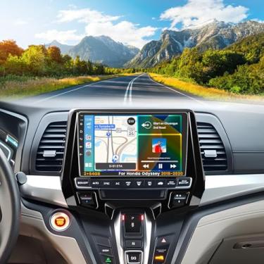 Imagem de [2 + 64 GB] Inefala Android 13 estéreo para carro para Honda Odyssey 2018-2020 com Carplay sem fio Android Auto, rádio HD sensível ao toque de 9 polegadas com GPS WiFi, Bluetooth, FM/RDS EQ SWC 26UI