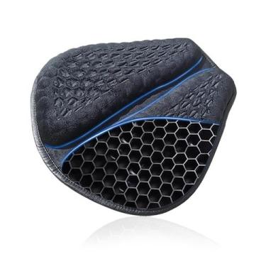 Imagem de Almofada de assento de motocicleta Feiteplus Gel Respirable Honeycomb