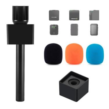 Imagem de Alça de microfone para microfone DJI Rode CateFo para GO2 sem fio