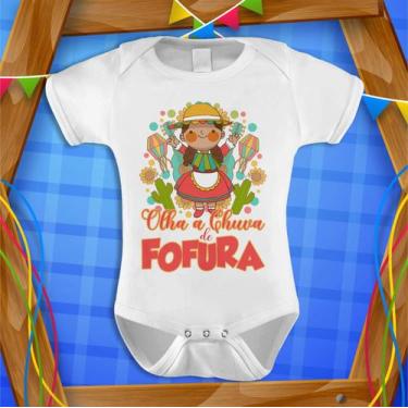 Imagem de Body Pesonalizado Festa Junina São João Bebê Mesversário Unissex - Bel