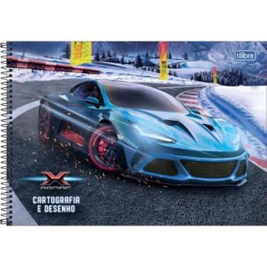 Imagem de Caderno Cartografia 80Folhas X-Racing 306126 Capa2- Tilibra