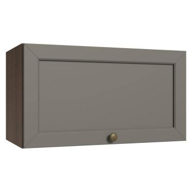 Imagem de Armário Aéreo 60 cm 1 Porta Basculante Rustic/Cinza Vik Madesa