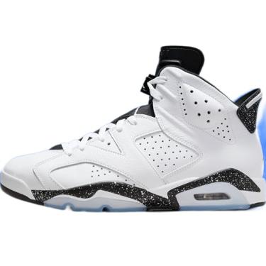 Imagem de Nike Tênis de basquete retrô Air Jordan 6, Branco/preto, 40