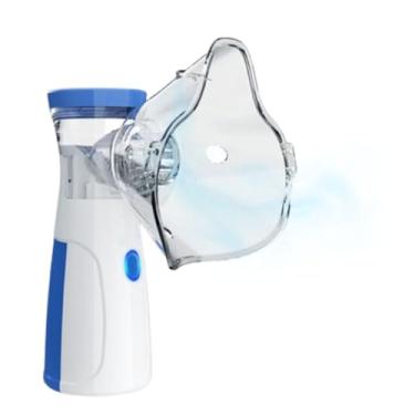 Imagem de Inalador Portátil Nebulizador Ultrassônico USB Bivolt Ou Pilha