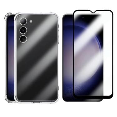 Imagem de Capa Capinha Anti Impacto + Película Premium 3D Vidro Para Galaxy S23 5G