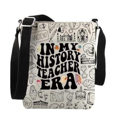 Imagem de Bolsa tiracolo Historian Gift In My History Teacher Era, presente de professor de história, In My History Xk
