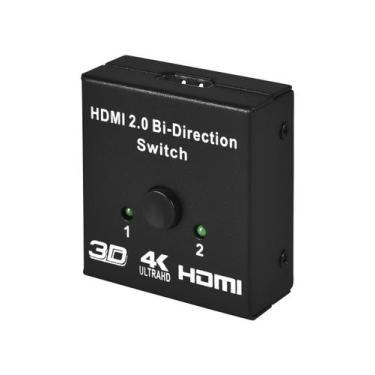 Imagem de Divisor HDMI Evus C-081 4K Femea x Femea 2 Saidas 1 Entrada