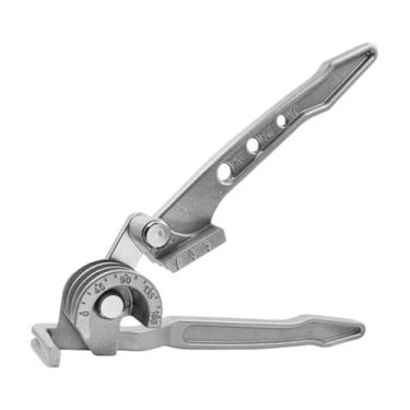 Imagem de MERIGLARE Dobrador de tubos manual, ferramenta para dobrar tubos de 6 mm, 8 mm e 10 mm, leve para encanamento, reforma residencial, de latão e cobre, garagem
