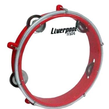 Imagem de Pandeiro Liverpool Kids 8 Vermelho
