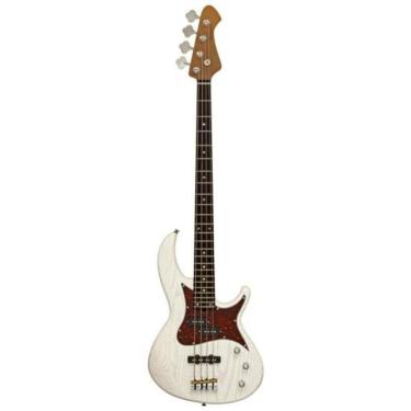 Imagem de Contrabaixo Aria Pro Ii 313-mk2 Detroit 4 Cordas Open-pore White [f002]