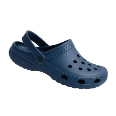 Imagem de Sandália Chinelo Ortopédica Conforto Anti Derrapante (Azul, BR, Adulto, Numérico, 35)