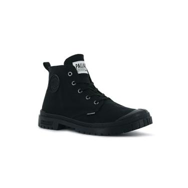 Imagem de Palladium Tênis unissex adulto Hi-top Baskets, Preto, 37