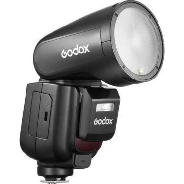 Imagem de Flash Godox V1Pro Para Canon Com Bateria Ttl/Hss V1Pro-C