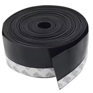 Imagem de Fita Auto Adesiva Para Vedar Frestas De Porta Contra Insetos Delux, Porta De Chuveiro, Janelas Contra Vento Báscula 5 Metros 3,5CM FlySea (Preto 45mm)