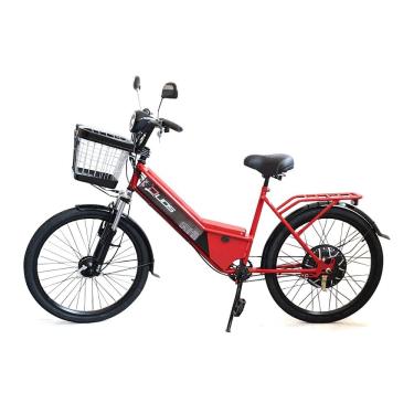Imagem de Bicicleta Elétrica - Duos New Confort 800w - Vermelha - Duos Bikes