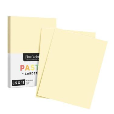 Imagem de Papel de cartolina S Impressão superfina 8,5x11 199gsm 50 folhas - S S