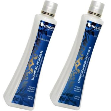Imagem de Kit Shampoo Condicionador Progress Pós Progressiva Midori