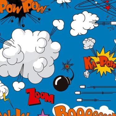 Imagem de Papel de Parede Adesivo Casual Pop Art HQ - 172 - Multimpressão