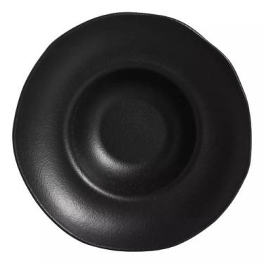 Imagem de Prato Chapéu Invertido Massa E Risoto Orgânico Preto Matte Porto Brasi