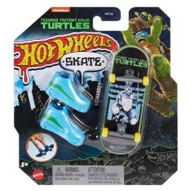 Imagem de Hot Wheels Skate de Dedo c/ Tênis - Temático Entretenimento - Mattel, 