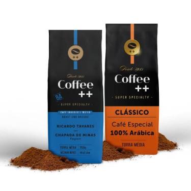 Imagem de Café Especial Torrado e Moído Coffee Mais Clássico e Chapada de Minas 