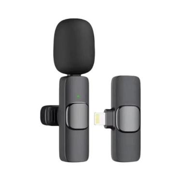 Imagem de Microfone Lavalier Sem Fio Para Transmissões Ao Vivo No YouTube, TikTo