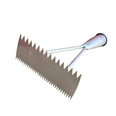 Imagem de Generic Pente universal para de cavalos, vacas e gado com dentes pontiagudos para cães pastores, escova versátil para remoção de pelos e ferramenta de, 27 Cm X 15 Cm X 6.5