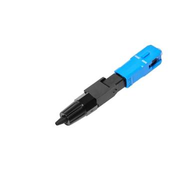 Imagem de Conector rápido de fibra óptica SCPC de 20 peças, disponível para tranças de 0,9 mm, conector rápido de fibra