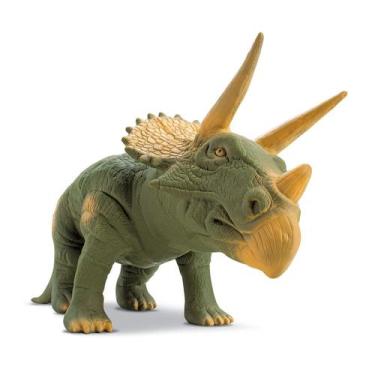 Imagem de Dinossauro Triceratops Grande 36 Cm, Rinoceronte, Rex - BeeToys Brinqu