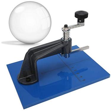 Imagem de Depisuta Mesa de Corte de Vidro Circular, Cortador de Vidro de Aço Redondo Profissional Com Acessórios de 2pcs, Ferramenta de Corte de Círculo de Lentes Pesadas para Vitrais Mosaico