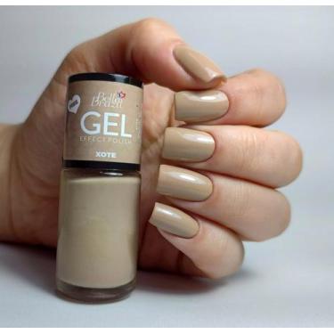 Imagem de Esmalte Efeito Gel Xote Bella Brazil 9ml  Brilho e Longa Duração