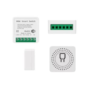 Imagem de Mini Interruptor Inteligente Smart Switch Wifi Alexa 16a - Pet For You